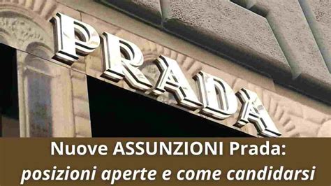 prada assunzioni toscana|prada offerta di lavoro.